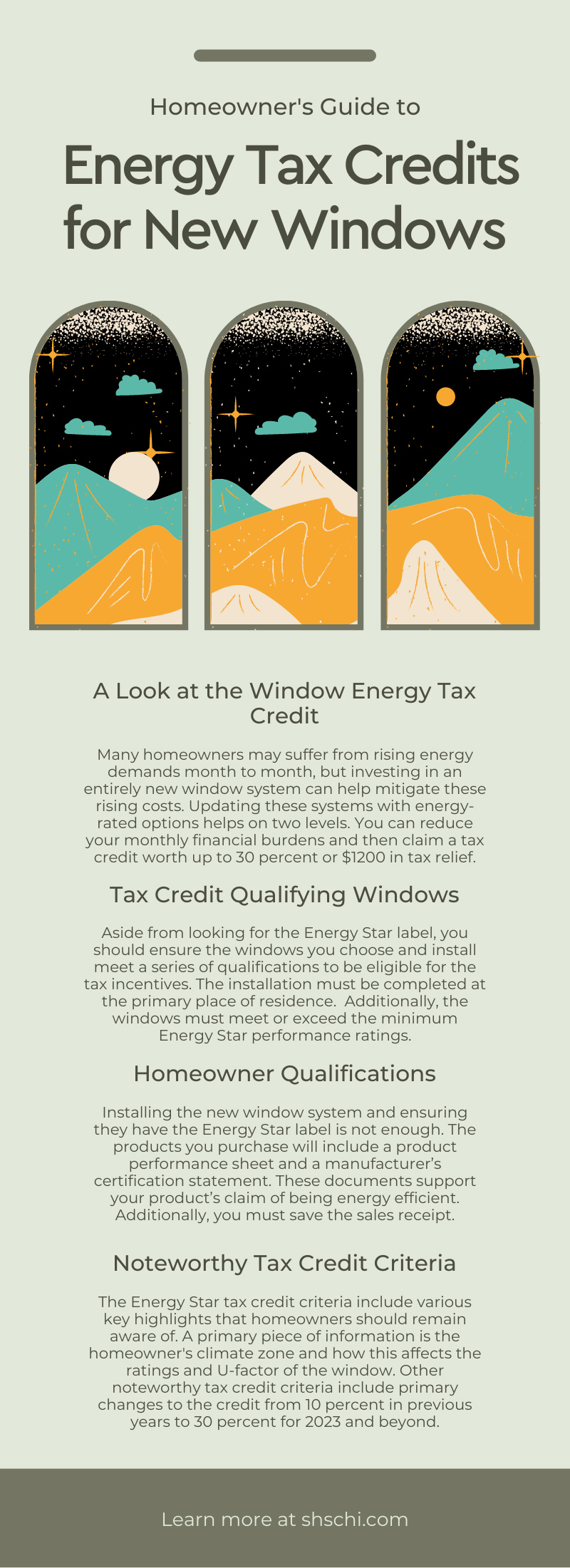 Homeowner's Guide to Energy Tax Credits for New Windows