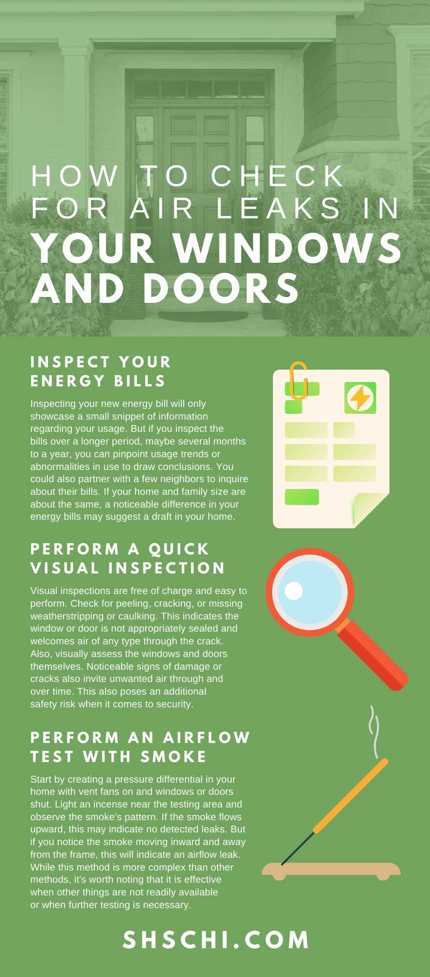 How To Check for Air Leaks in Your Windows and Doors