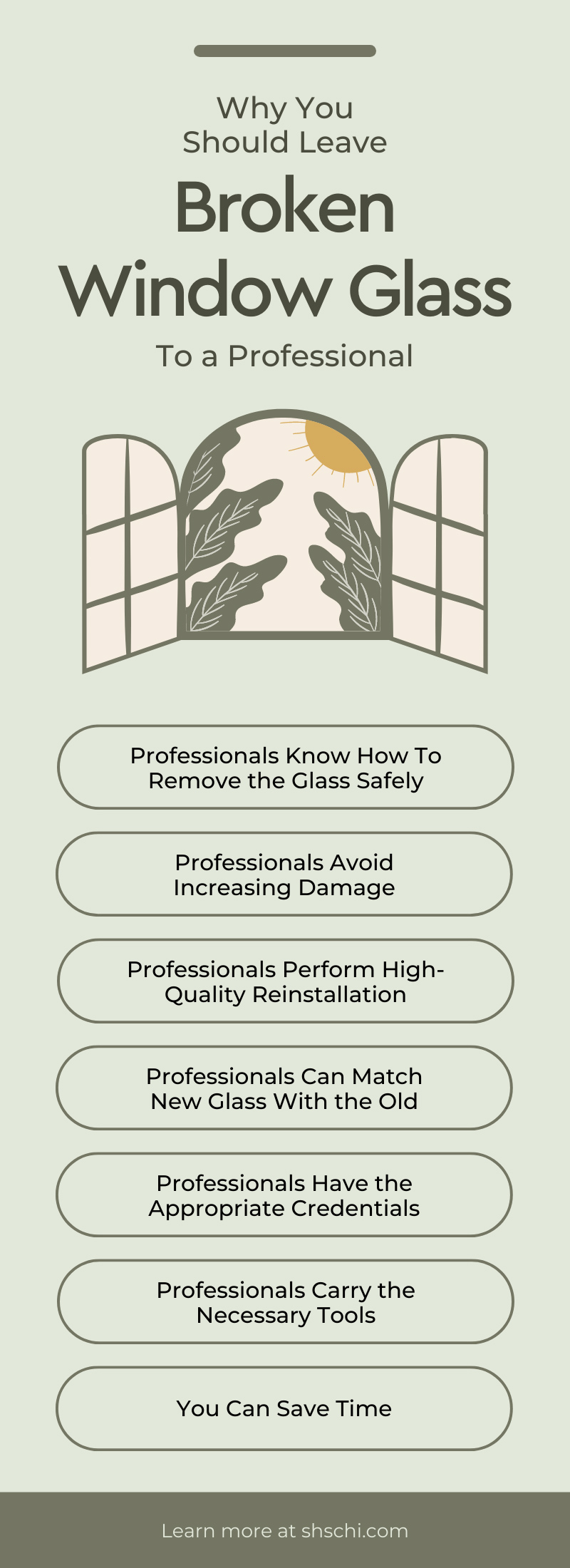 Why You Should Leave Broken Window Glass to a Professional