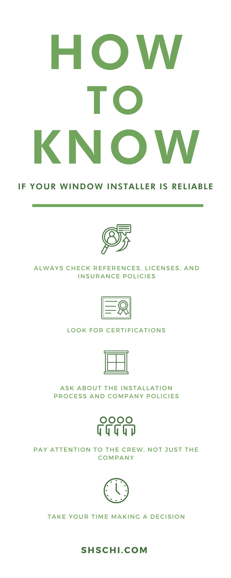 How To Know if Your Window Installer Is Reliable 