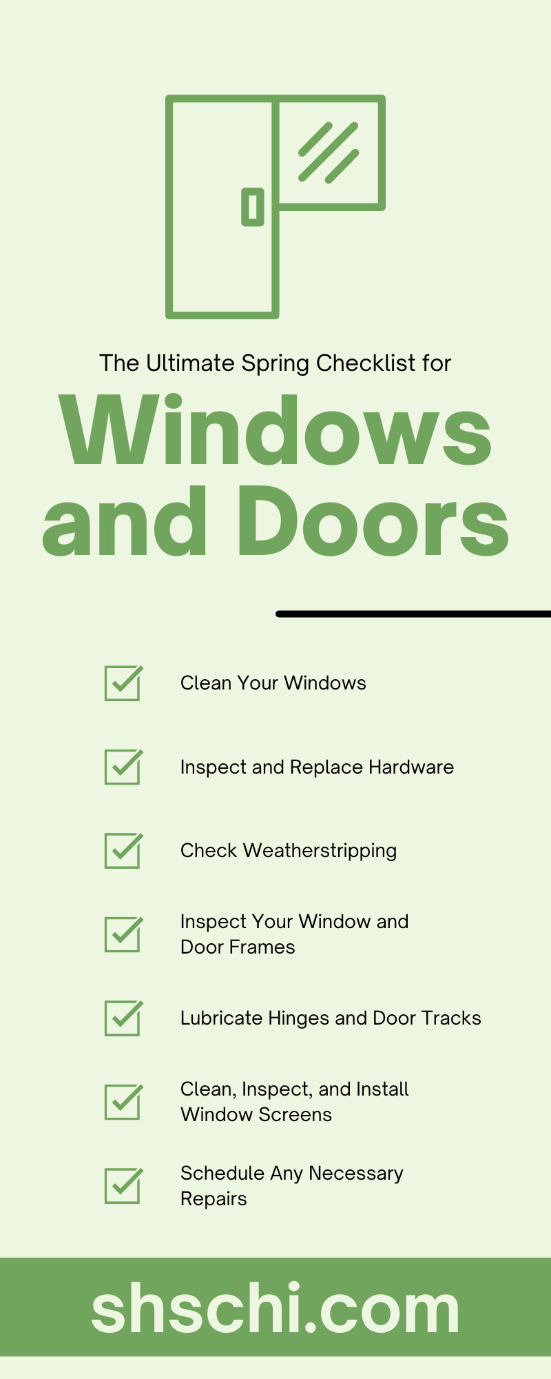 The Ultimate Spring Checklist for Windows and Doors